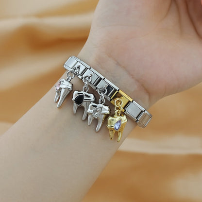 Enamel Seahorse & Ocean Creature Dangle Charm for Charm Bracelets