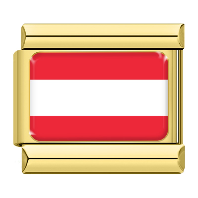 gold National Flag TZ161