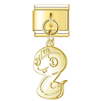 Miniature Gingerbread House Dangle Charm