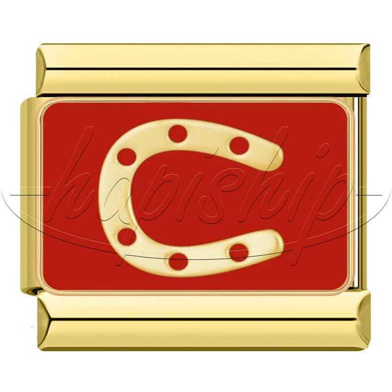 Golden Heart Rainbow Witch Stamp DJ2041-C