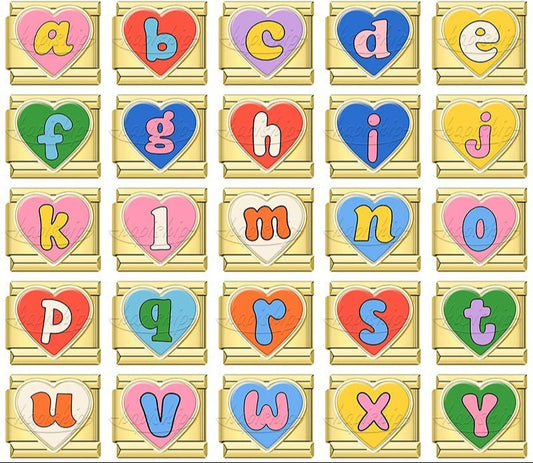 Golden Colors 26 Letter TZ172-Gold