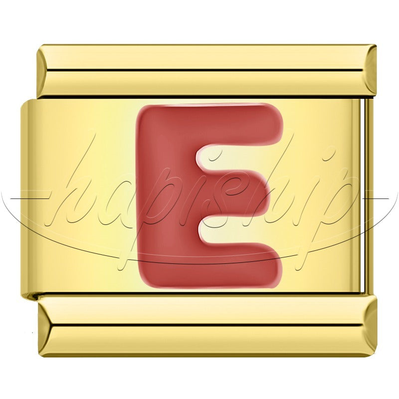 Golden Red 26 Letters A-Z  DJ1666