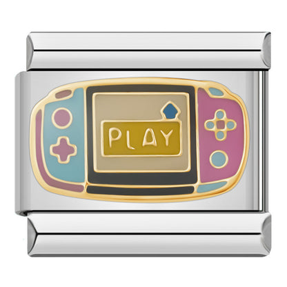 Games & Casino Italian Charms — Lucky 7, Dice, Poker, Victory & Gaming Bracelet Links