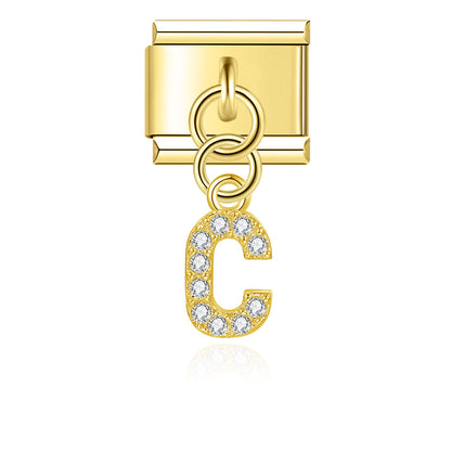 Enamel Dragonfly & Nature Dangle Charm for Charm Bracelets