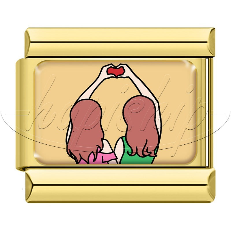 Golden Forever Friendship Cheers  TZ018-Gold