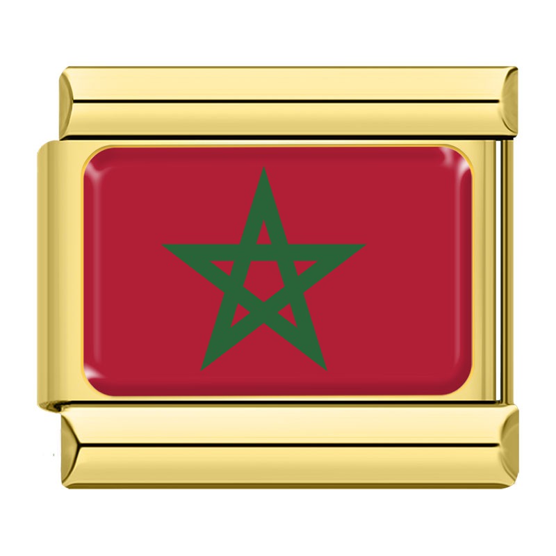 gold National Flag TZ161