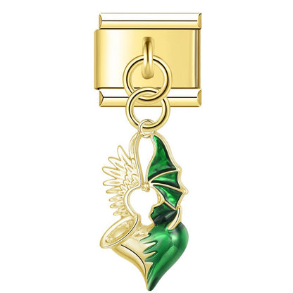 Enamel Hot Air Balloon Dangle Charm