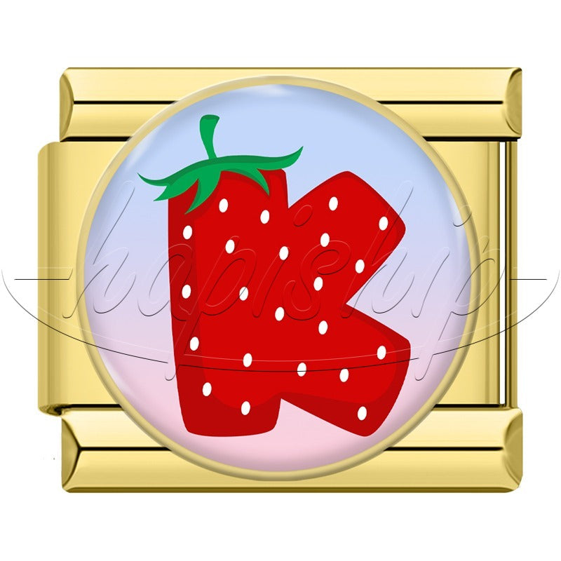 Strawberry 26 Letter TZ171-Gold