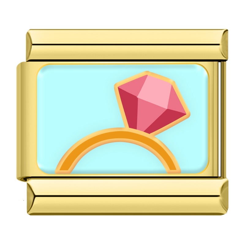 Love Key Cake TZ084-Gold