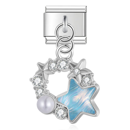 Enamel Lemon & Citrus Fruit Dangle Charm for Charm Bracelets