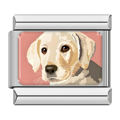 Cats & Dogs Charm – Italian charm bracelet charm, design 3 of 6, by Charmtastic