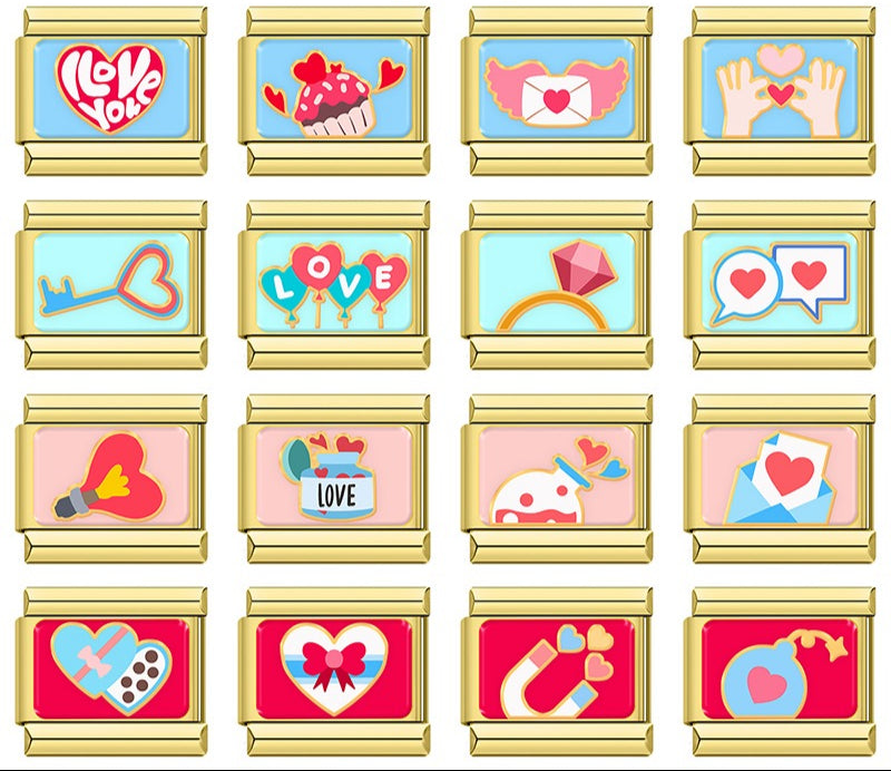 Love Key Cake TZ084-Gold