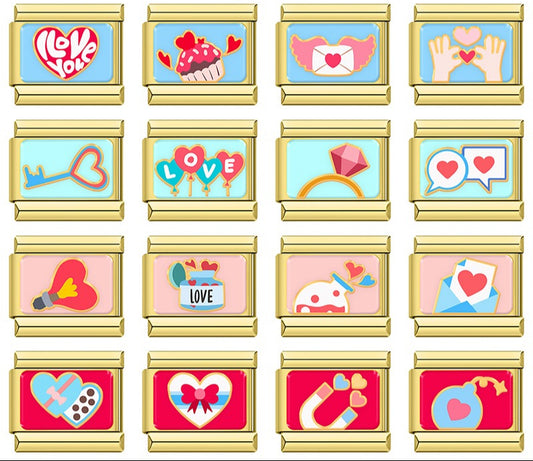 Love Key Cake TZ084-Gold