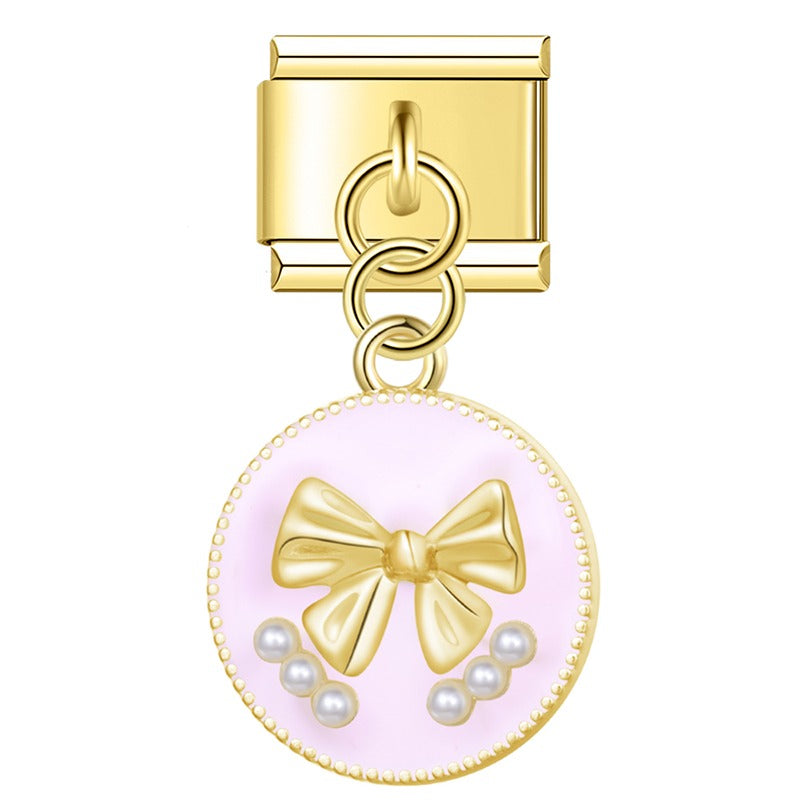 Heart Round Bowknot DJ1158