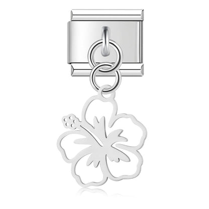 Elegant Flower, Heart, Car, Dog & Penguin Charms