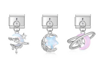 The Dreamy Celestial Moon & Star Dangle Charm