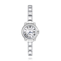 Special Round Customisable Italian Charm Watch — Unique Detail Watch Bracelet