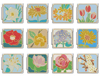Colourful Flower Italian Charms — Daisy, Sunflower, Rose & Botanical Bracelet Links