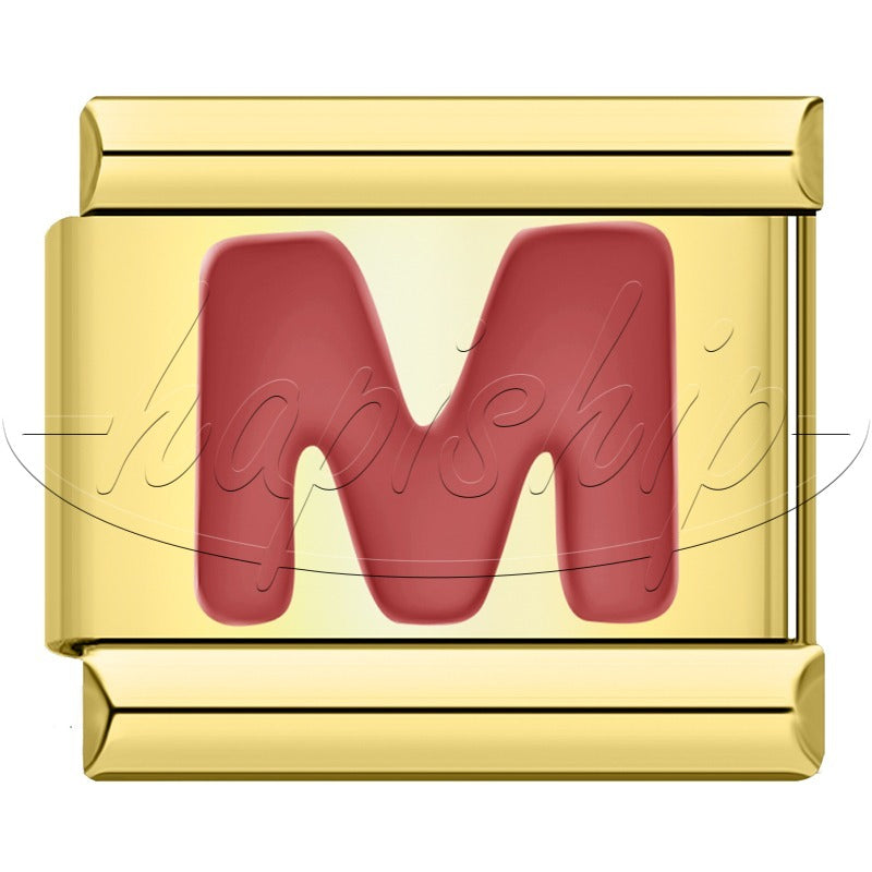 Golden Red 26 Letters A-Z  DJ1666