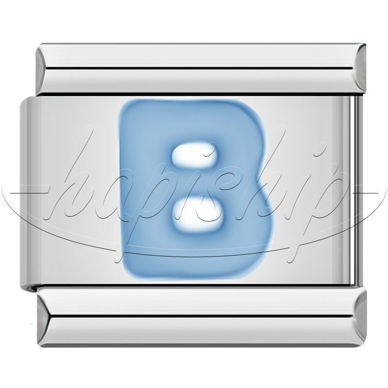 Blue 26 Letter DJ2025