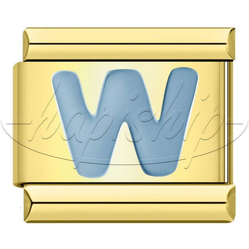 Golden Blue 26 Letter DJ1821