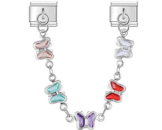 Heart Butterfly Star Chain DJ1565