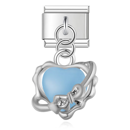 Enamel Lemon & Citrus Fruit Dangle Charm for Charm Bracelets