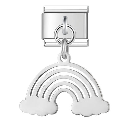 Enamel Crown & Tiara Dangle Charm for Charm Bracelets