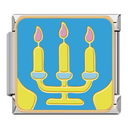 Romantic Wedding & Anniversary Italian Charms — Bride, Rings, Champagne & Wedding Icon Links