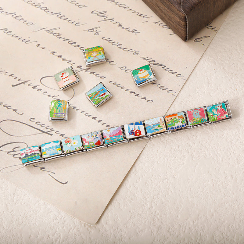 Landscape Flower Ice Cream  DJ1699