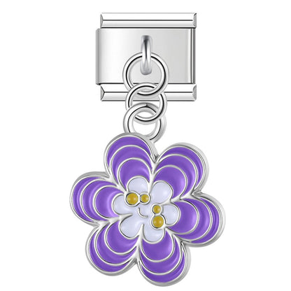 Enamel Typewriter Dangle Charm