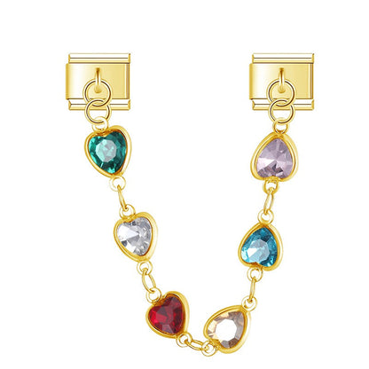 Enamel Mushroom & Toadstool Dangle Charm for Charm Bracelets