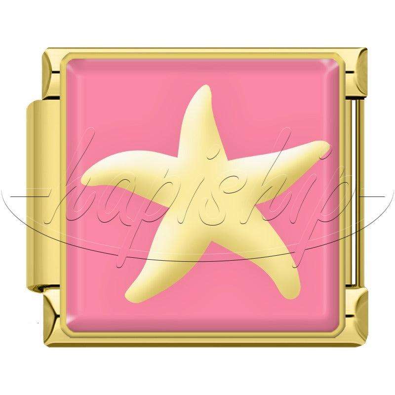 Golden Animals Star Key Moon Star  TZ178-Gold