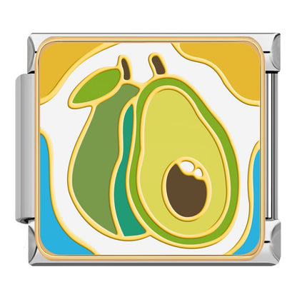 Tropical Travel Adventures Italian Charms — Beach, Palm Tree, Flamingo, Toucan & Holiday Links