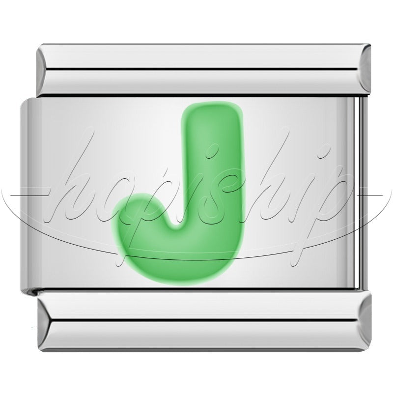 Green 26 Letter DJ1820