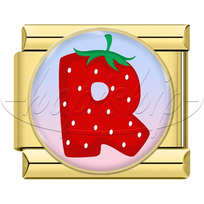 Strawberry 26 Letter TZ171-Gold