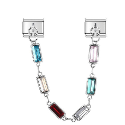 Enamel Mushroom & Toadstool Dangle Charm for Charm Bracelets