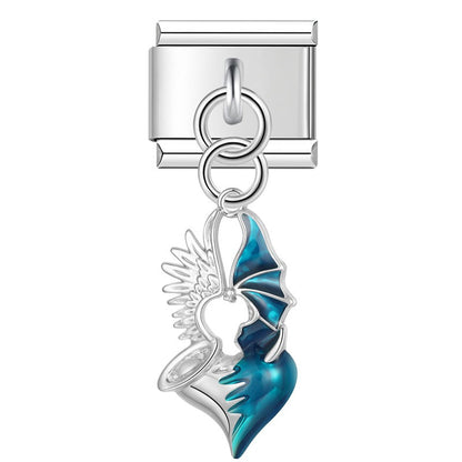 Enamel Hot Air Balloon Dangle Charm