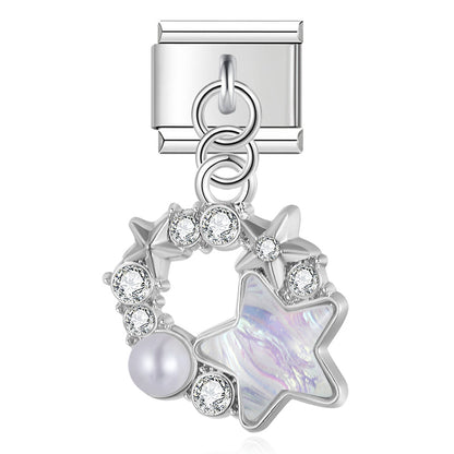 Enamel Lemon & Citrus Fruit Dangle Charm for Charm Bracelets
