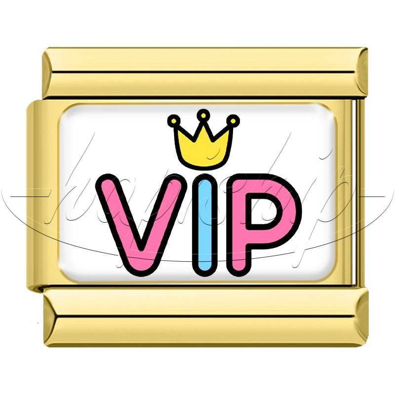 Golden Colored Hope Love Queen TZ022-Gold