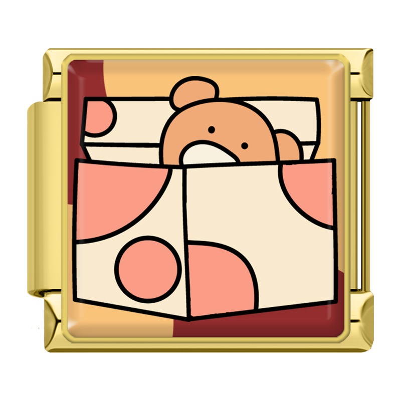 Cake Gift Pumpkin Girl Bear TZ137-Gold