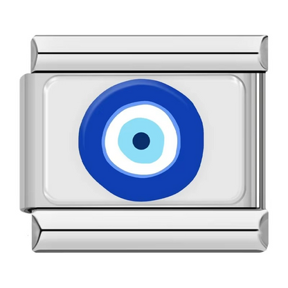 Evil eye Italian charm — star eye design, by Charmtastic