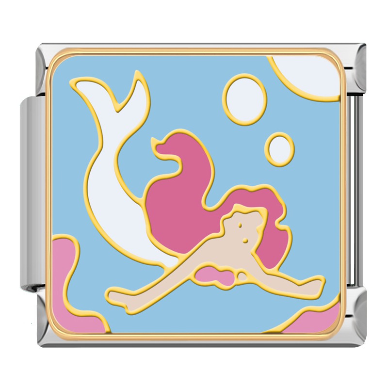 Fairy Tales Pink Princess Castle Mermaid DJ1537