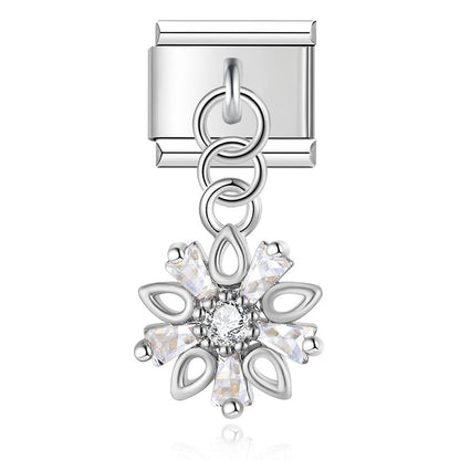 Enamel Mermaid & Ocean Fantasy Dangle Charm for Charm Bracelets