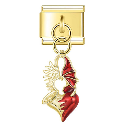 Enamel Hot Air Balloon Dangle Charm