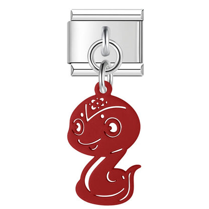 Miniature Gingerbread House Dangle Charm