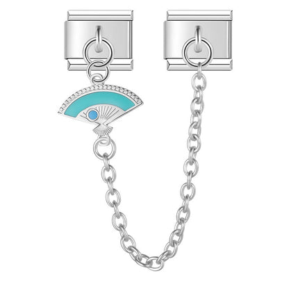 Enamel London Big Ben & UK Landmark Dangle Charm for Charm Bracelets