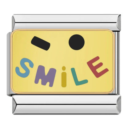Family, Hope, Daughter & Travel Charm – Italian charm bracelet charm, design 5 of 6, by Charmtastic