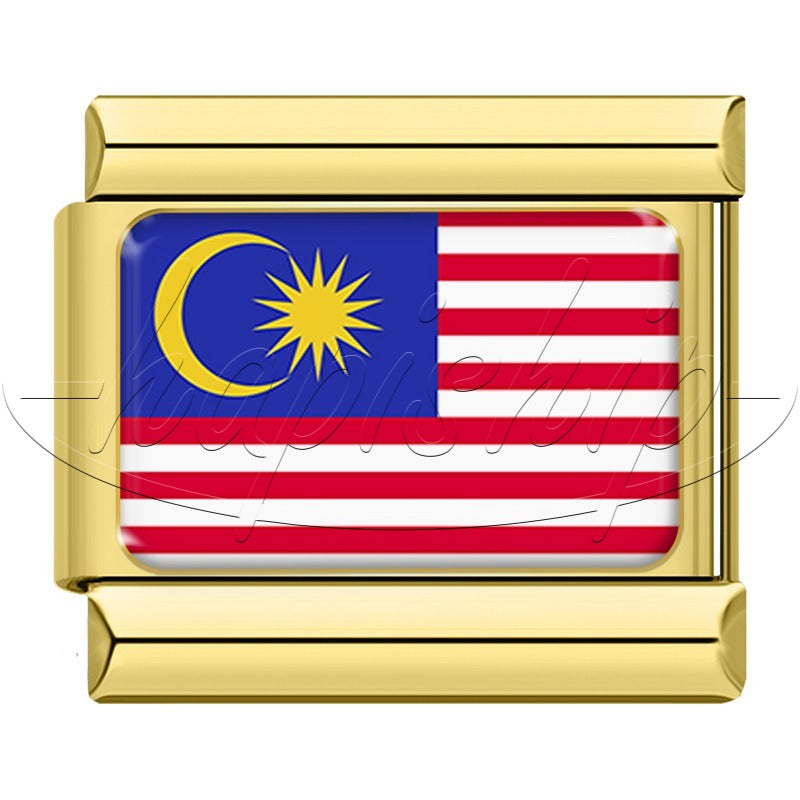 Golden Bulgaria Vietnam Israel National Flag TZ013-Gold