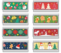 Festive Christmas Double Italian Charms